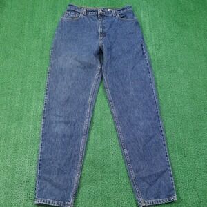 Vintage Levi's Jeans Womens 12 Blue Tapered Relaxed Fit 550 Denim 30x31 90s
